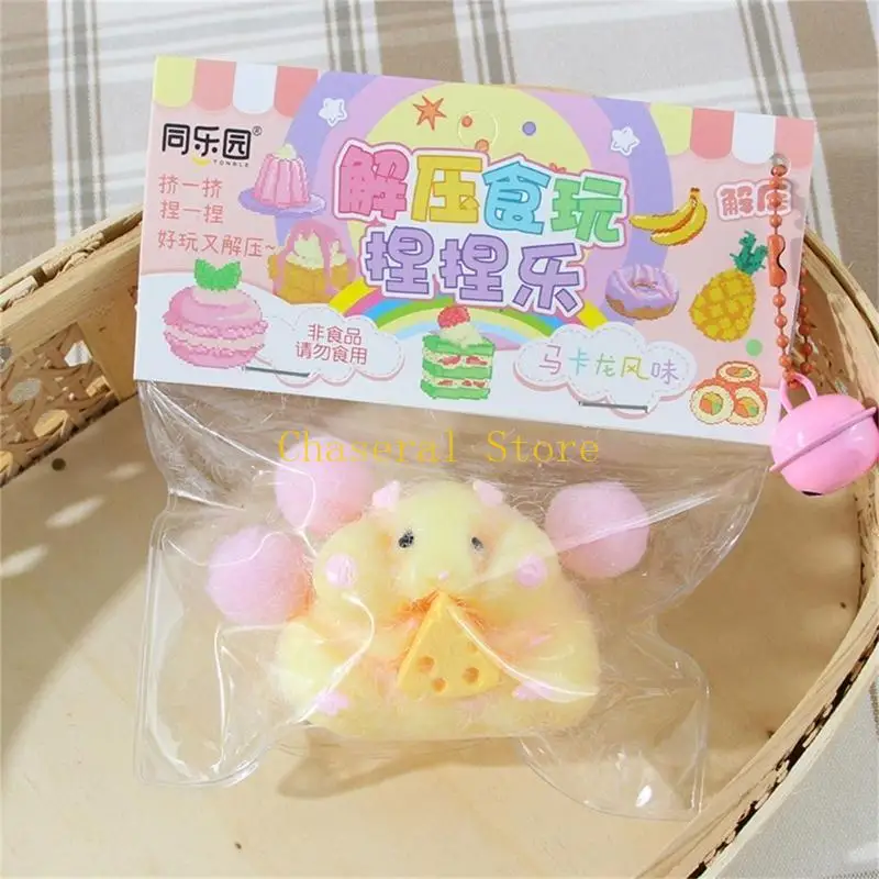 E7ce Cartoon Hamster Squeeze jouet du Nouvel An