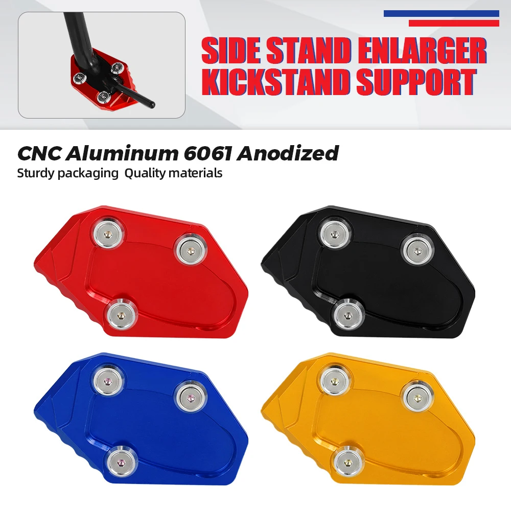 

Kickstand Foot Side Extension Pad Support Plate Enlarge Stand For Yamaha YZF R25 R3 MT-03 ABS NIKEN GT YZFR25 YZFR3 MT03 YZF-R3