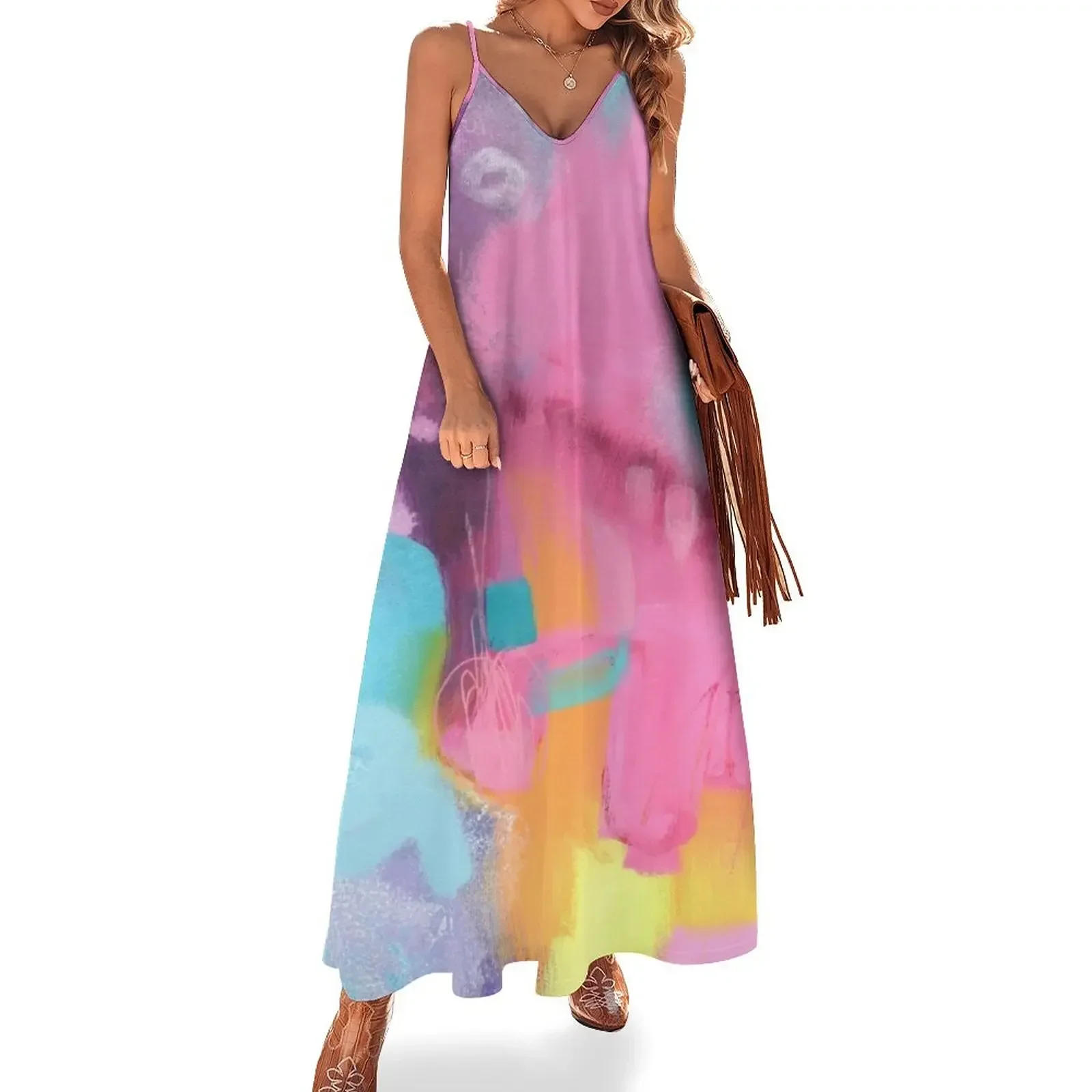 

Abstract #4 Sleeveless Dress party dresses woman clothes Casual dresses Dress