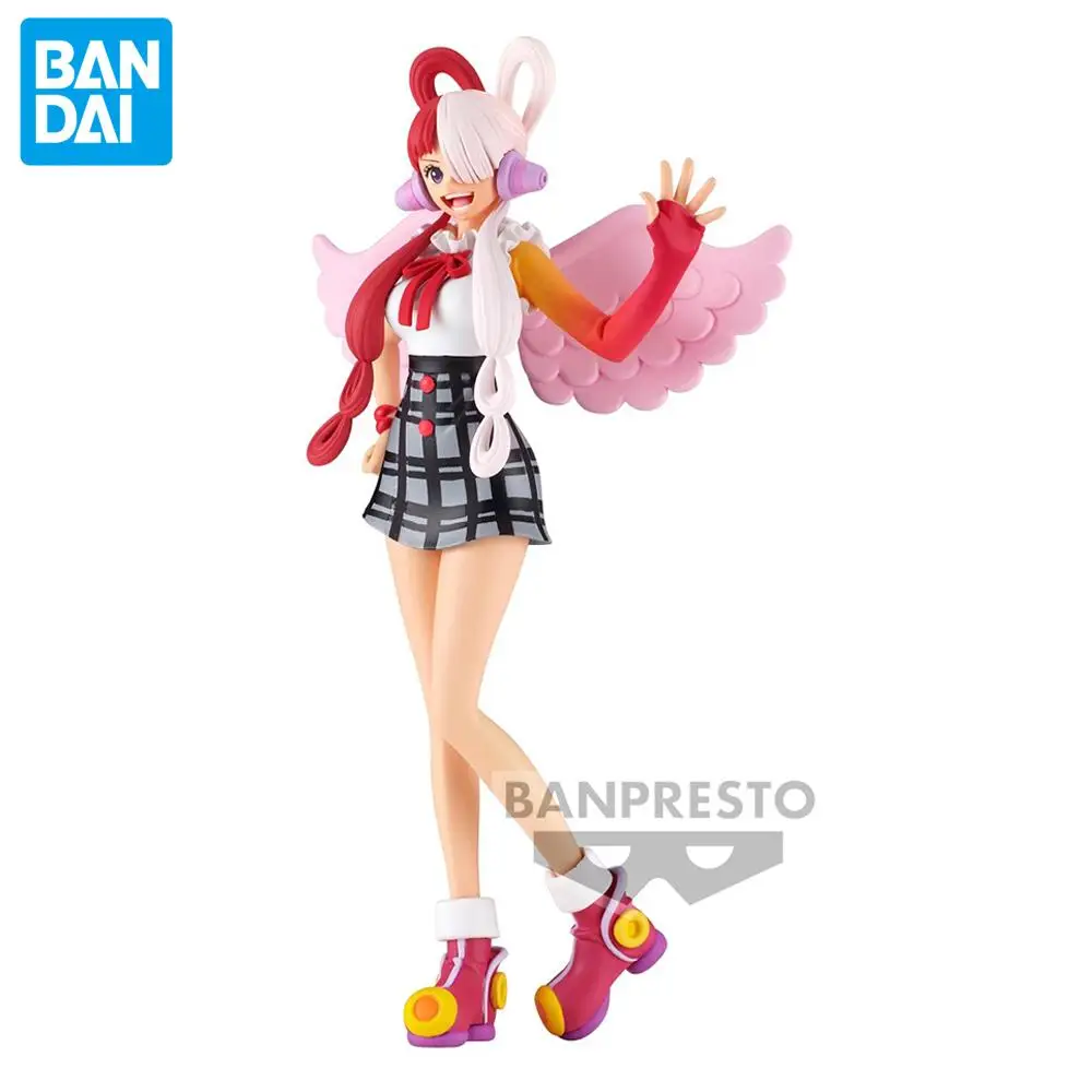 Genuine Official Original Banpresto One Piece Red Haired Diva Uta Figure Anime Genuine Collectible Boxed Model Dolls Toy Gift