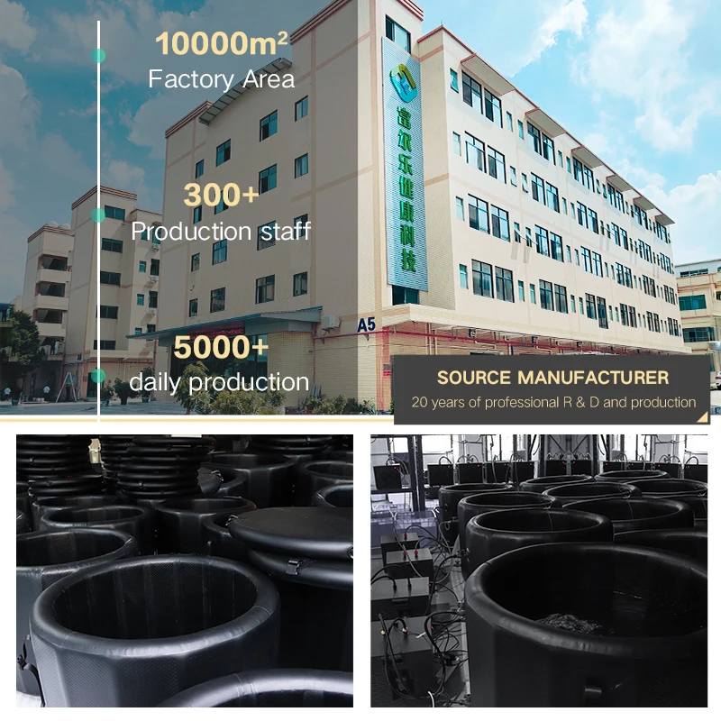 Outdoor Spa Bath Adult Cold Plug Bath Portable Inflatable Round Ice Bath