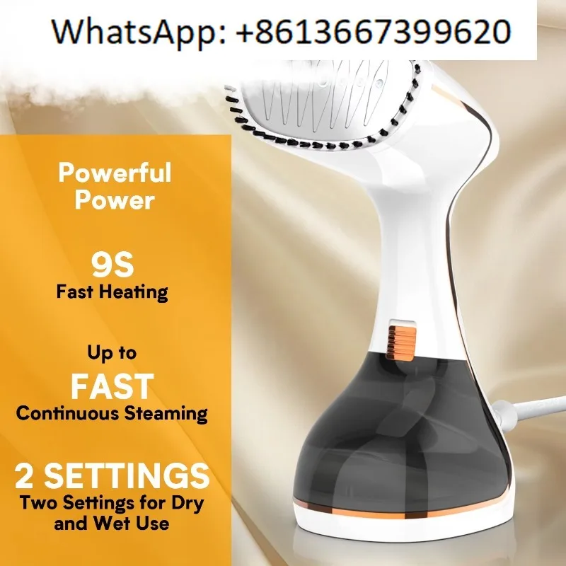 

Бытовой пароварка, портативный электрический паровой утюг мощностью 1800 Вт, новая модель, ЖК-дисплей, 3 скорости ​ ​ Вертикальный отпариватель