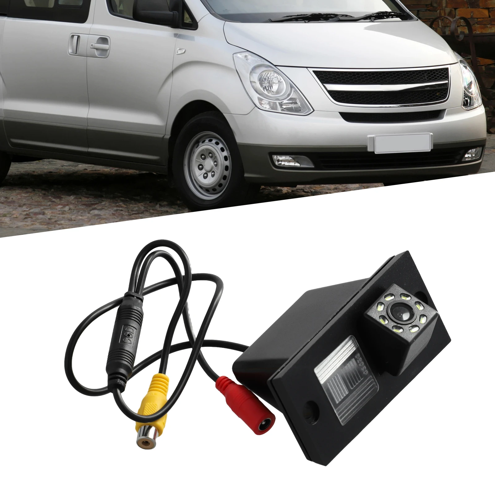 Rearview Camera for Hyundai H1 H-1 TQ i800 H300 Grand Starex Royale iLoad Cargo Travel Van with 1.0Vp-p Video Output