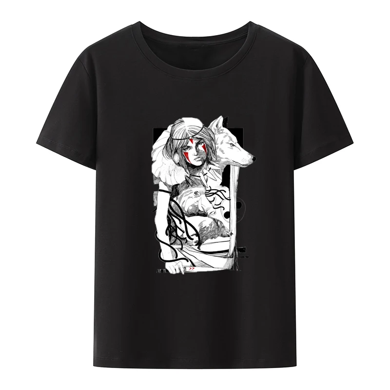 Dierengoden Grappige Grafische Leisure Interessante Print T-Shirt Dames Tops Tees Vintage Populaire Nostalgia Otaku Creatief Paar Cool