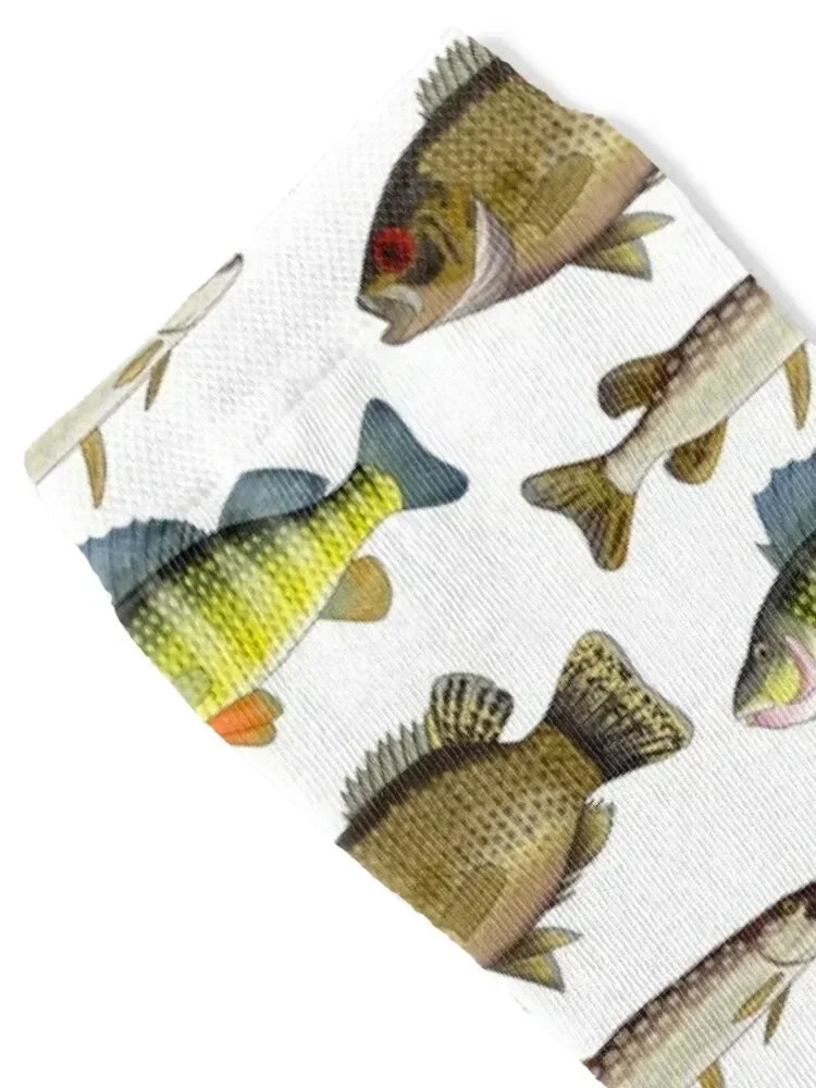 Lake Fish Trio Socken beheizter Weihnachtsstrumpf Fußballmann Designer Herrensocken Damen