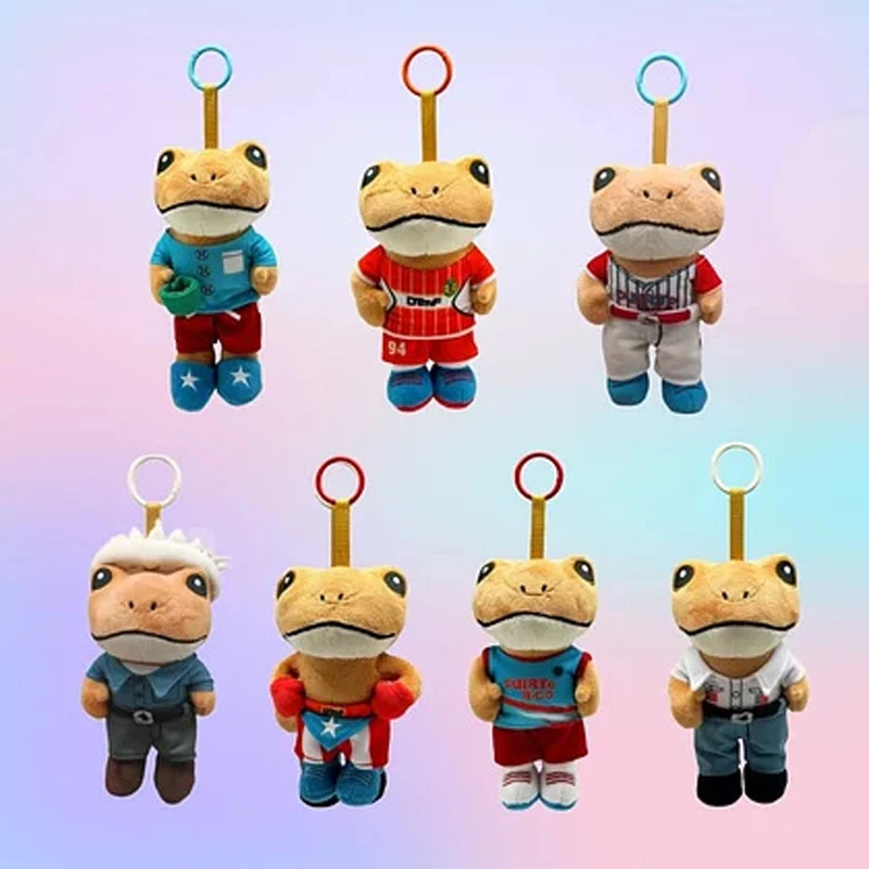 Animal en peluche de grenouille portoricaine de style, jouet en peluche Bad Bunny El Sapo Concho, cadeau de collection rare unique pour les fans, cadeaux d'anniversaire