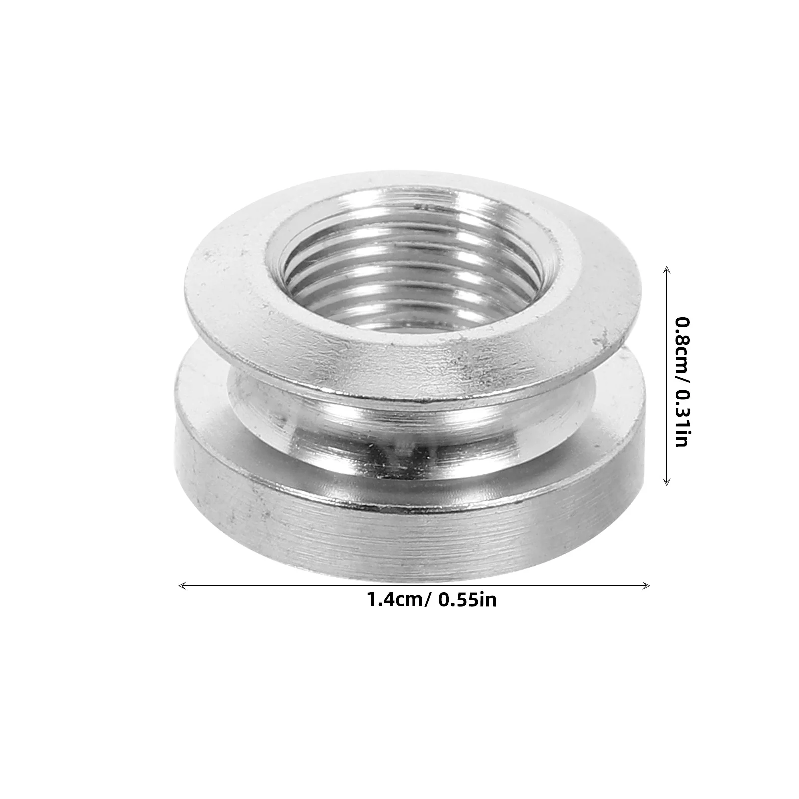 2Pcs Pickup Tail Pin Cap Endpin Jack Strap Button for Guitar Replacement Copper Material Resistant to Crack Deformation