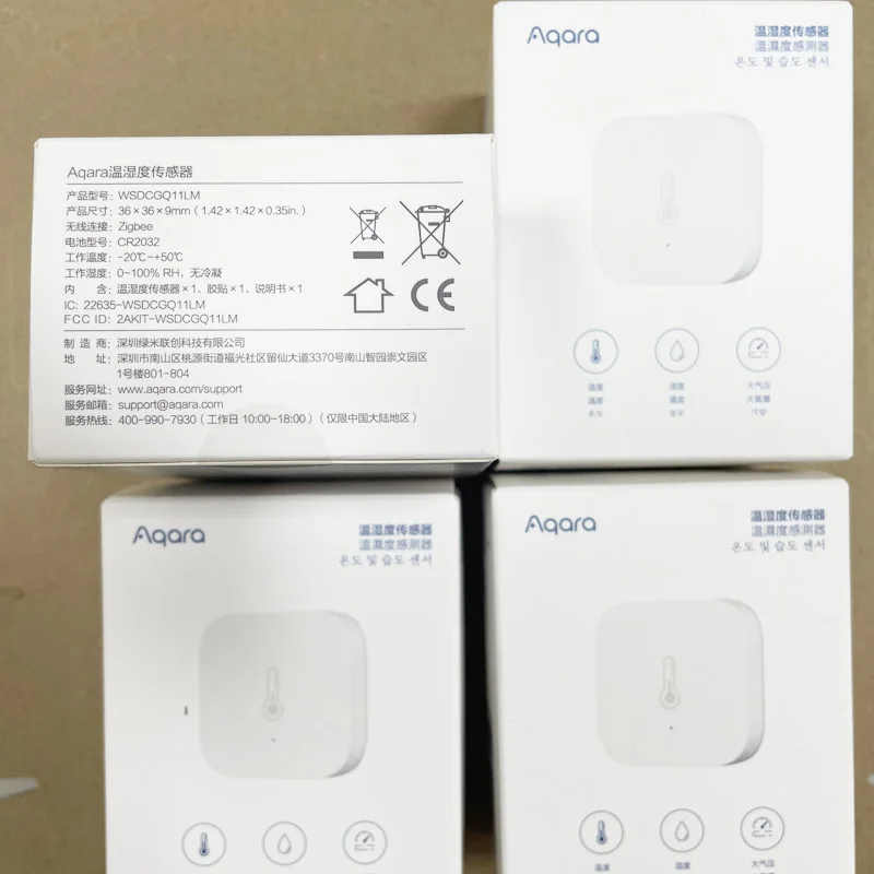 Aqara Zigbee Temperature Sensor Smart Humidity Environment Sensor Remote Control for Mi MiHome (China Region)/ Homekit APP