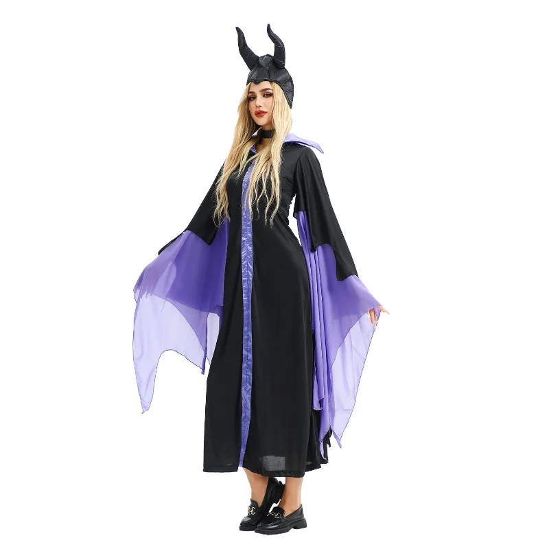 2025 هالوين مثير الساخن زي تنكري لفتاة الرعب شبح العروس تأثيري الظلام القوطية زي مصاص دماء رداء النوم لعنة عباءة