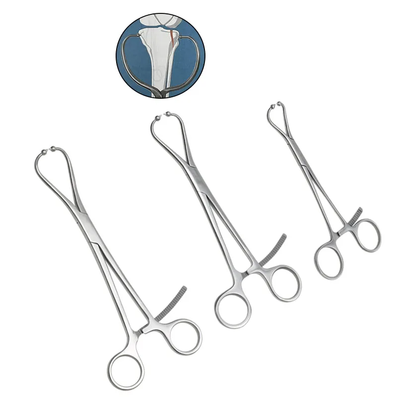 

GREATLH Stainless Steel Reduction Forceps with Ball Tip Bone Locking Forceps Plate Holding Tool Orthopedic Surgery Instrument