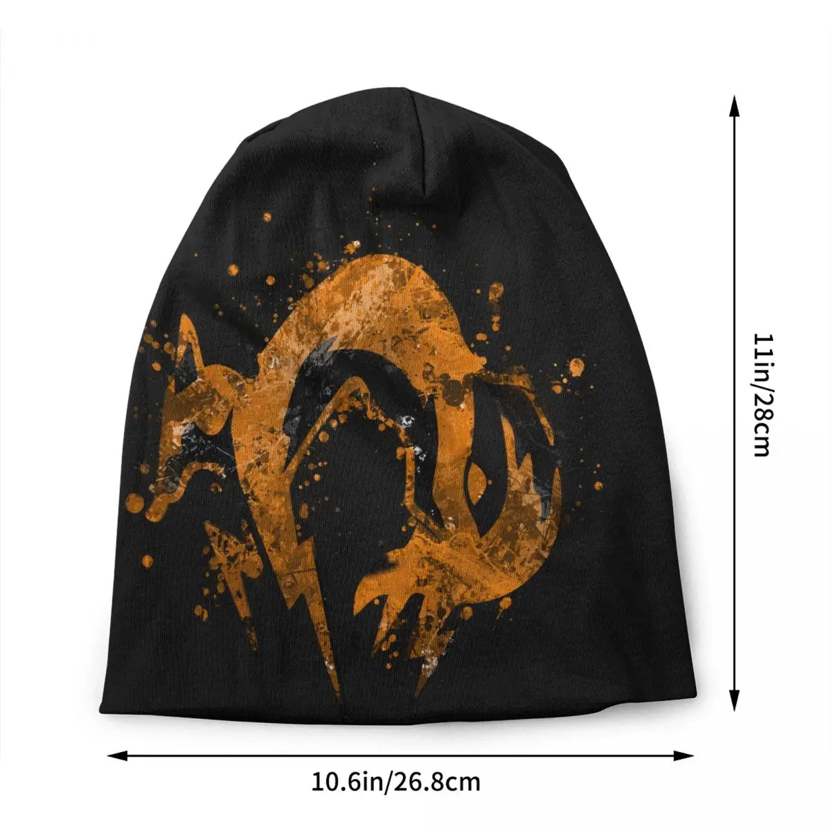 Metal Gear Solid Fox Hound Logo Bonnet Hats Hip Hop Knitted Hat Autumn Winter Video Game Gift Skullies Beanies Caps