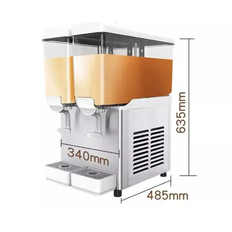 

Beverage Machine Commercial Hot And Cold Automatic Double Cylinder Cold Drink Machine Hot Drink Milk Tea Juice Machine Stall