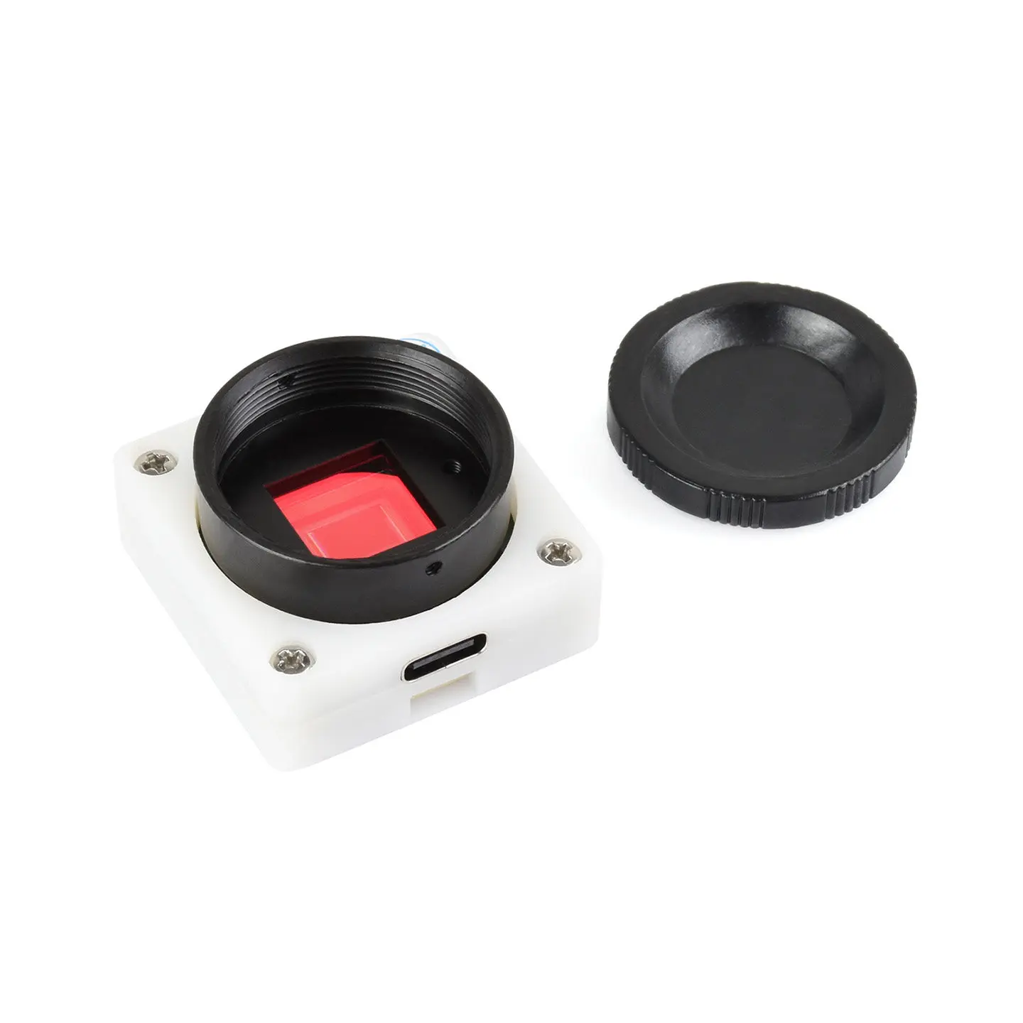 Waveshare 12MP USB Camera IMX577 Sensor 20fps Webcam Plug & Play UVC Compatible for Raspberry Pi Windows Linux