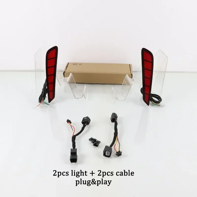 

Автомобильные светодиодные лампы заднего бампера для Honda Breeze 2023, стоп-сигнал, указатель поворота, резервный отражатель, задние противотуманные фонари