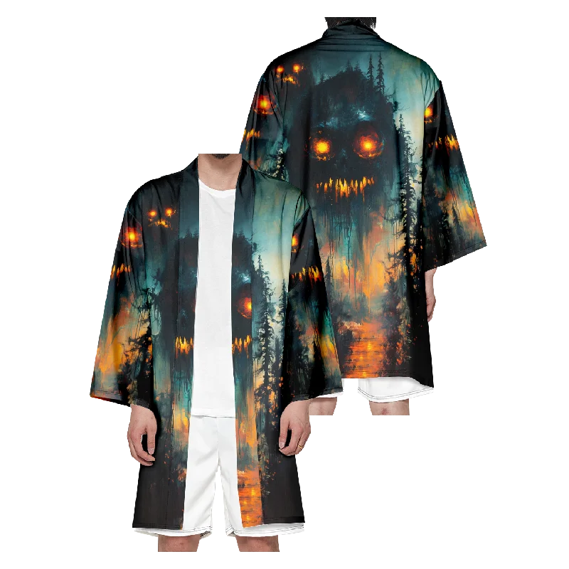 

Мужское японское длинное кимоно на Хэллоуин, женский костюм самурая, кардиган, традиционное платье, рубашка-кимоно, модная юката, внешний чехол