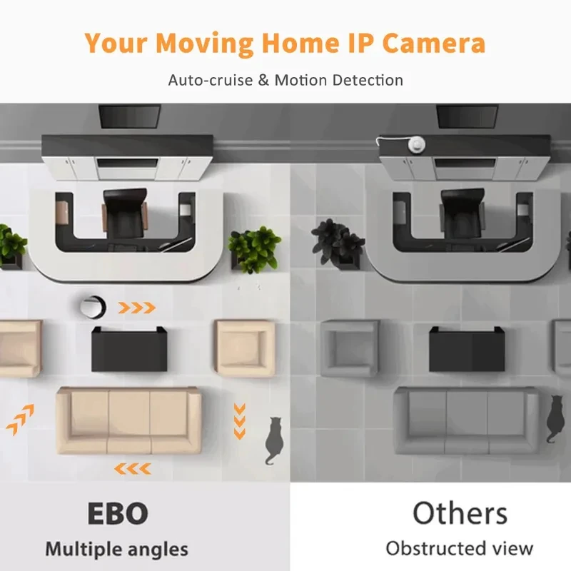 Smart Application Wireless Control Ebo SE Pet significant other Robot Automatic Electronic 4
