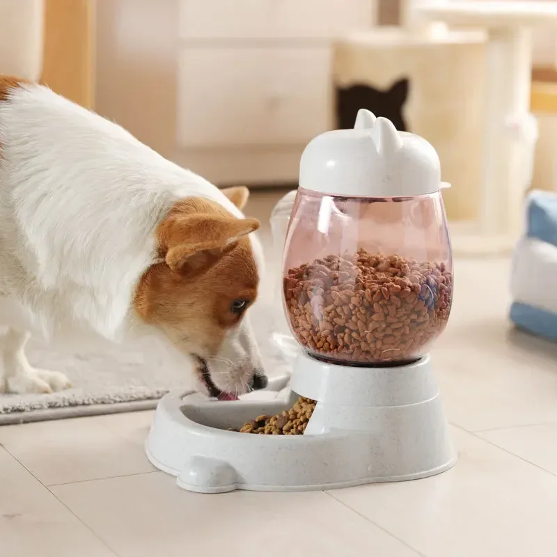 

2.2L Pet Automatic Feeder Dog Cat Drinking Bowl For Dogs Water Drinking Feeder Cat Feeding Large Capacity Dispenser Pet Cat Dog