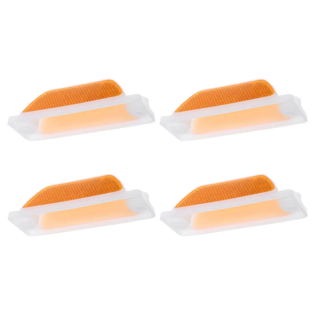 

4Pcs Pavement Markers Reflective Road Studs for Enhanced Visibility At Driveway Entrance and Traffic Guidance Road Reflector