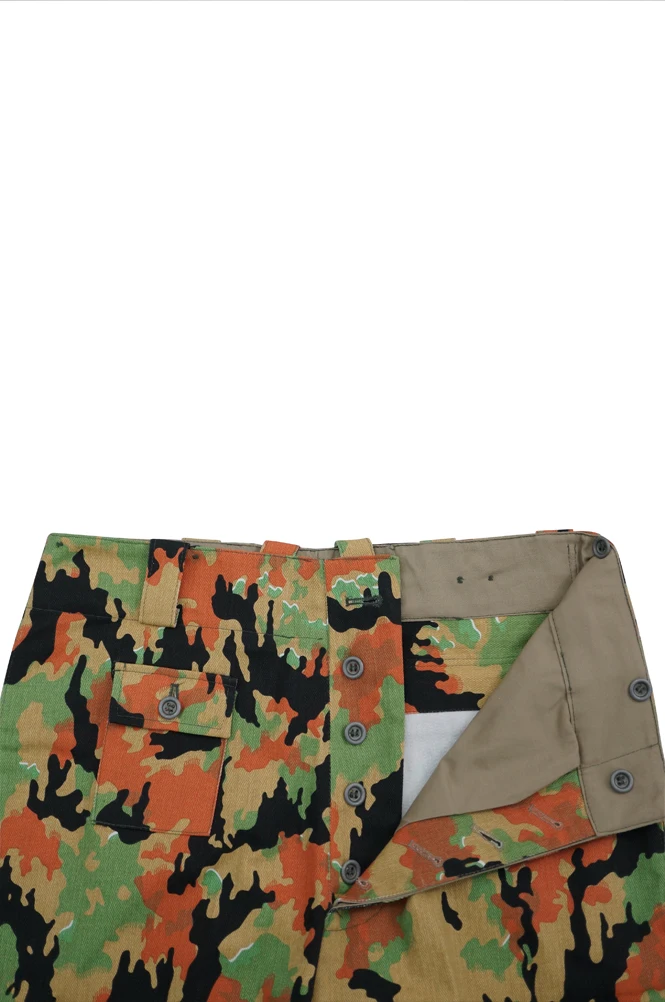 GUCG-006 Wwii Duitse Elite Leibermuster Camo M45 Veld Broek