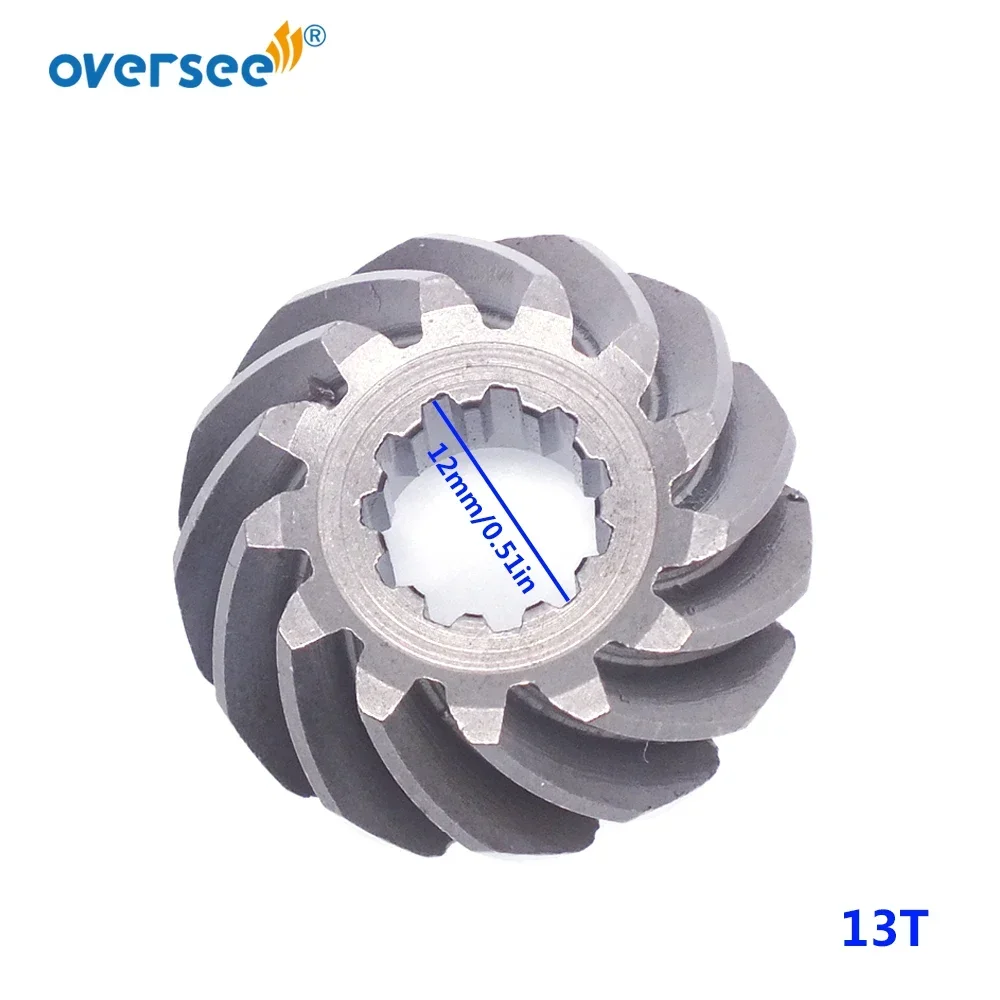 Oversee 879147T91 Pinion Gear For Mercury Mariner 4T 10HP 15HP 20HP Outboard Motor