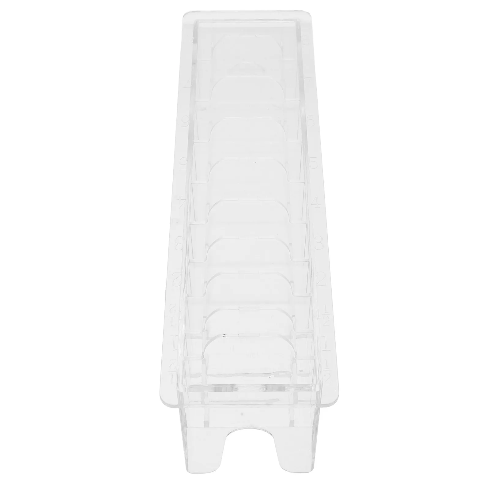 

Clipper Comb Organizer Plastic Storage Box Compact Hair Clipper Case Display Box for Salon Barber Holder Station Tray