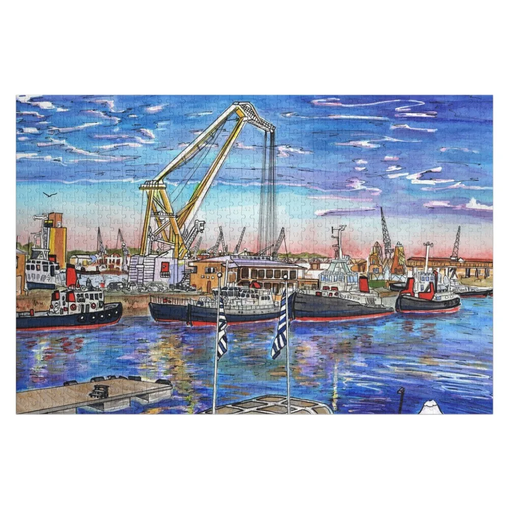 

Victoria Wharf Jigsaw Puzzle Jigsaw Custom Personalised Personalized Wooden Name Puzzle