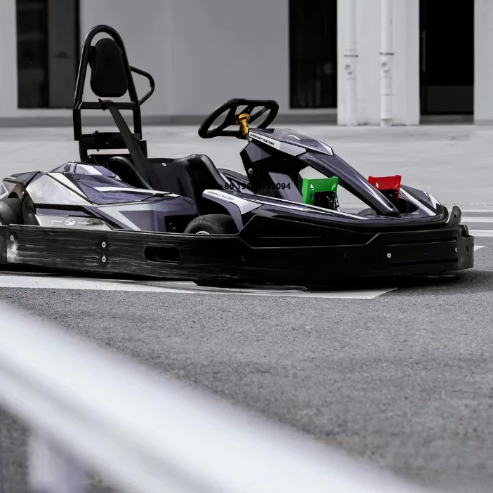 4130 Alloy Steel Frame High-Uptime Commercial-Grade Fast-Swap Battery Low-Maintenance Outdoor Adult Electric Racing Go-Kart