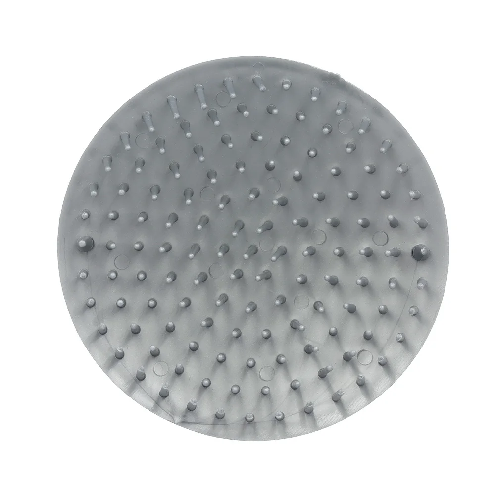 Silicone Shampoo Brush Scalp Massager for Hair Comb Anti-Dandruff Anti-skid Hairbrush Bath Massage Brush Shower Cleaning Tool view 5