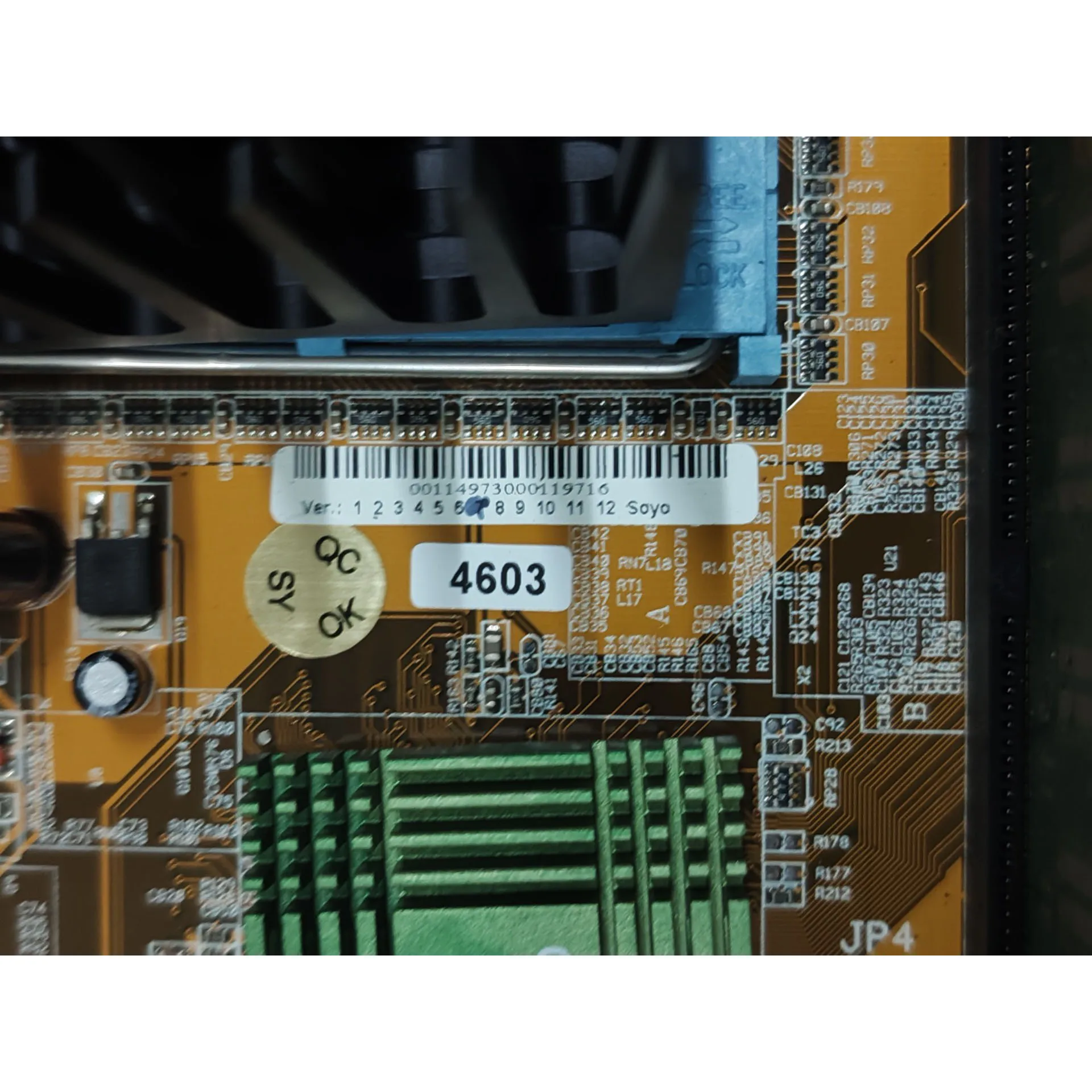 SOYO SY-7VBA133K  00-114-973 Mainboard for KUKA Robot PC