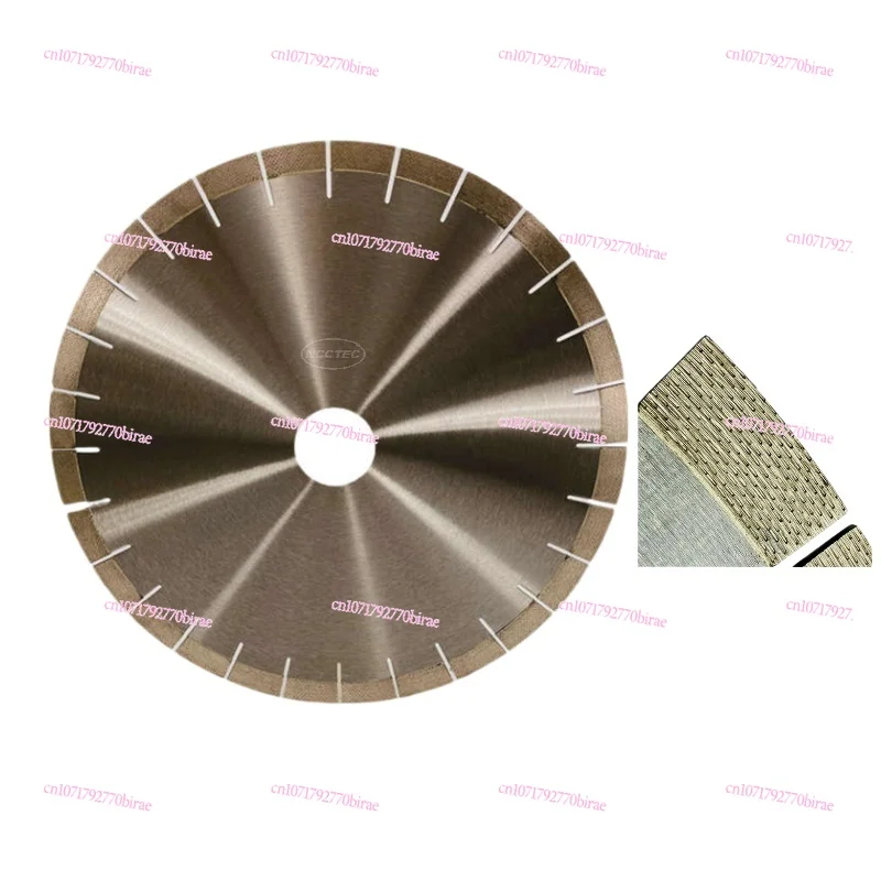 for Cutting Granite Engineered Stone 300-600mm Cutting Disc Silent Core 12''-24'' ARIX Ordered Arranged Diamond Bridge Saw Blade