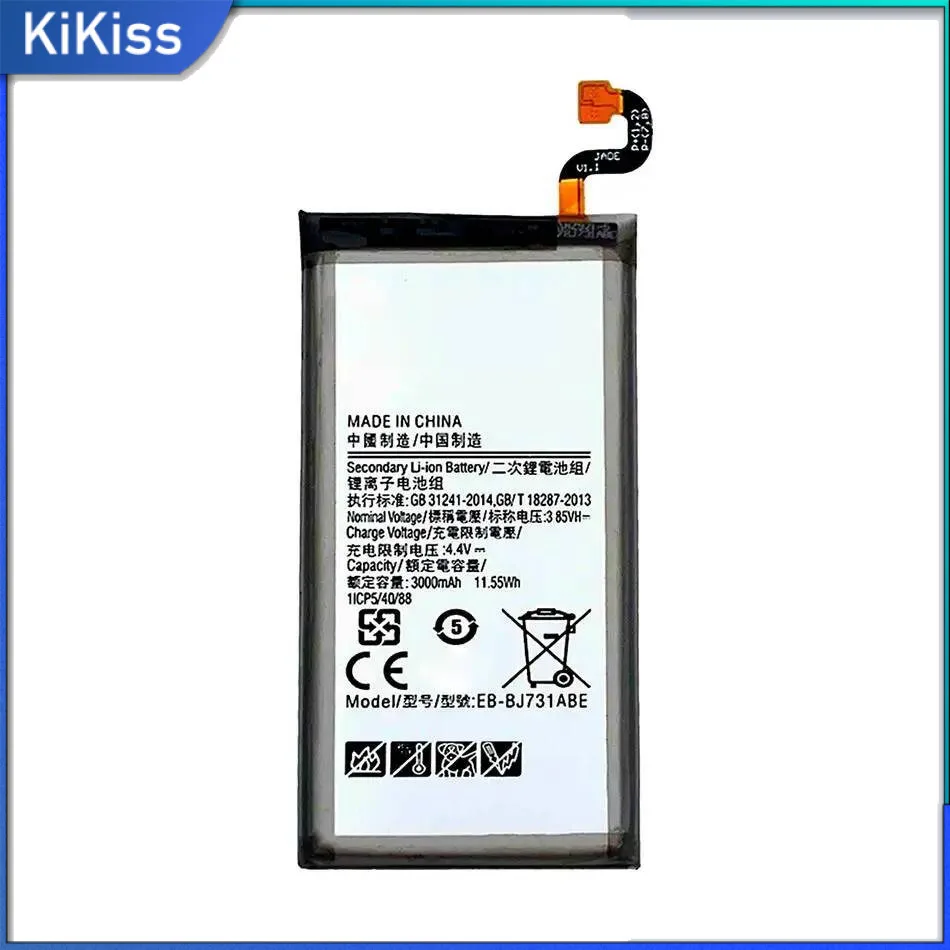 

For Samsung Galaxy C7100 C7108 C8 J7+ SM-J7310 Mobile Phone Battery Good Low-Temperature Performance 3000Mah Stable EB-BJ731ABE