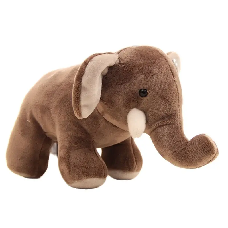 25cm Cute Stuffed boo elephant Simulation Elephant Doll  cartoon animal elephant Plush Toy Birthday Christmas Gift