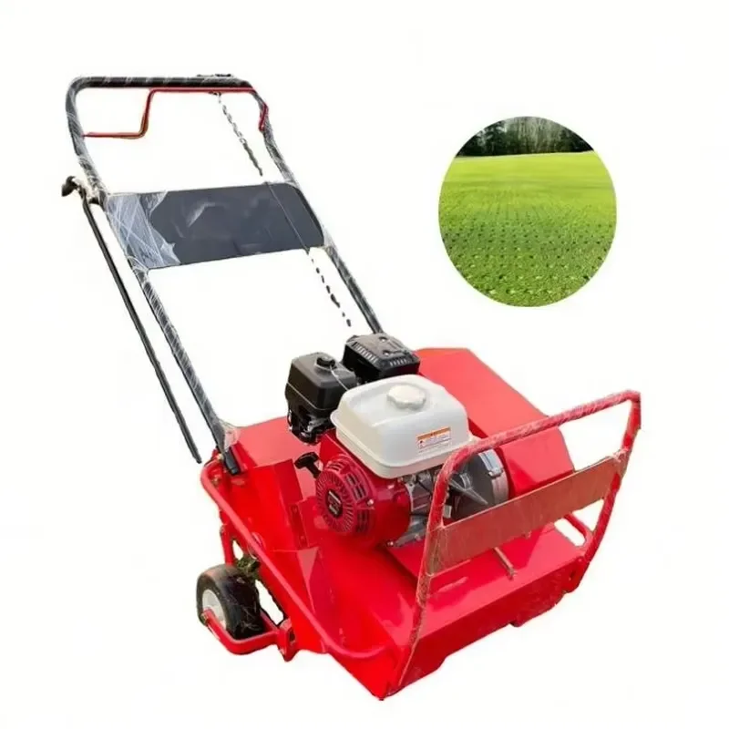Tiller Cultivator for Golf Course Lawn Hole Punching Aerator Multi-tool Garden Machine Efficient Lawn Maintenance Machine
