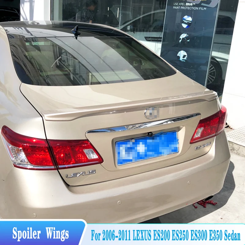 

For 2006-2011 Lexus ES200 ES250 ES300 ES350 Sedan Rear Trunk Lid Spoiler Wings ABS Material Car Tuning Parts BodyKit Accessories