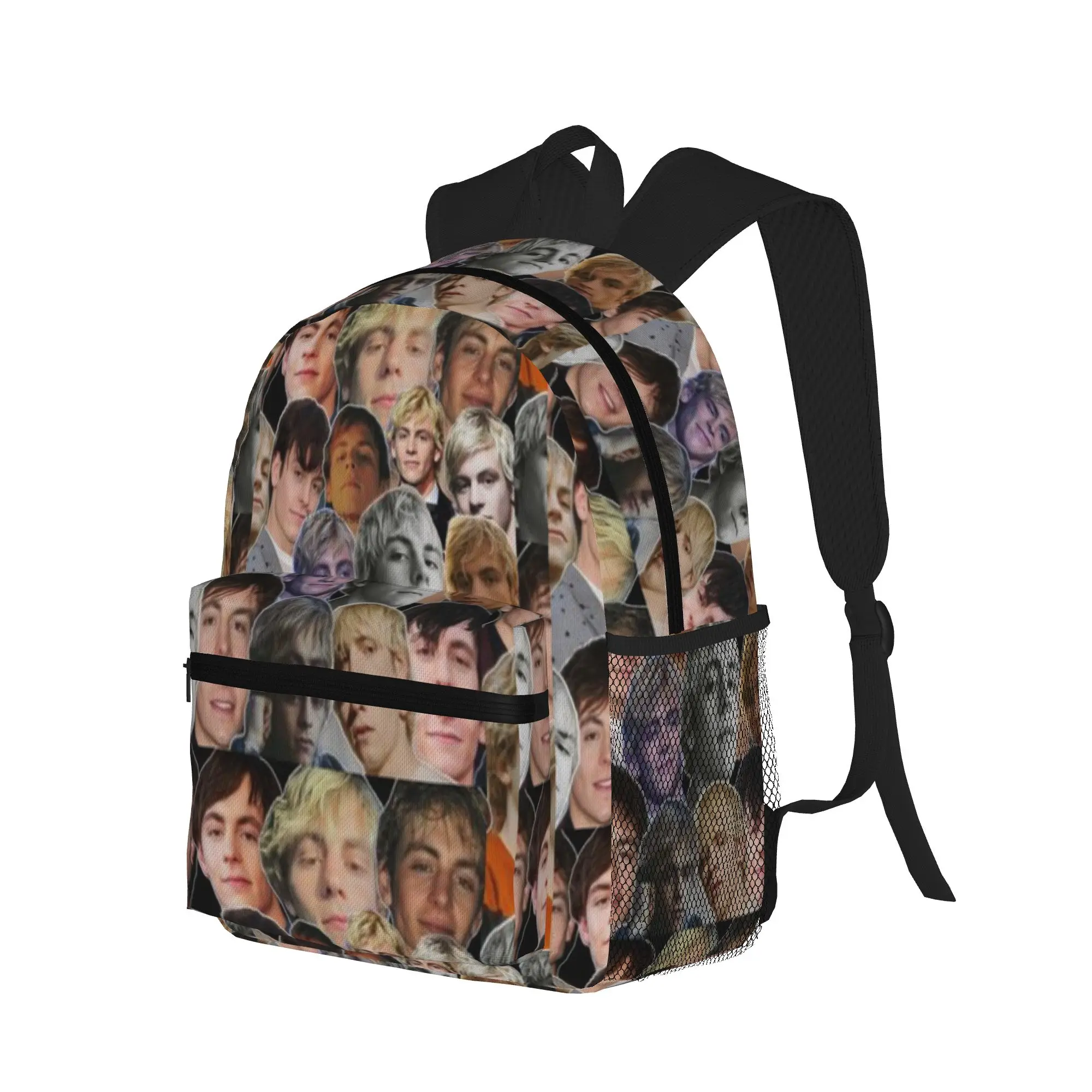 ross lynch photo collage  Casual Backpack for Students and Adults Female bags