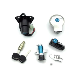 For Yamaha Virago XV125 XV240 XV250 XV535 XV 125 250 535 V-star 4RF Motorcycle Ignition Switch Fuel Gas Cap Seat Lock Key Set
