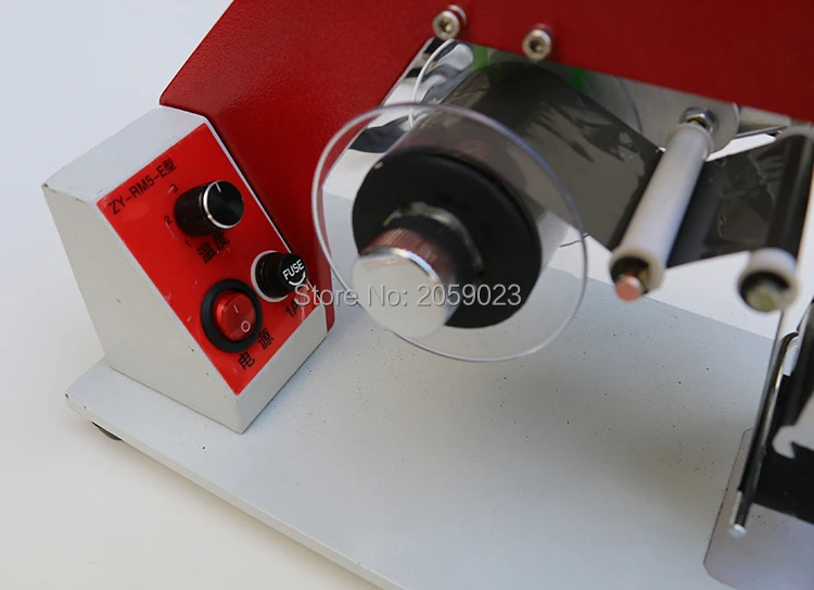Hot Stamping Machine Ribbon Tape Date Printer Code,Color Hot Foil Stamping Machine Lot Number Embosser Foil