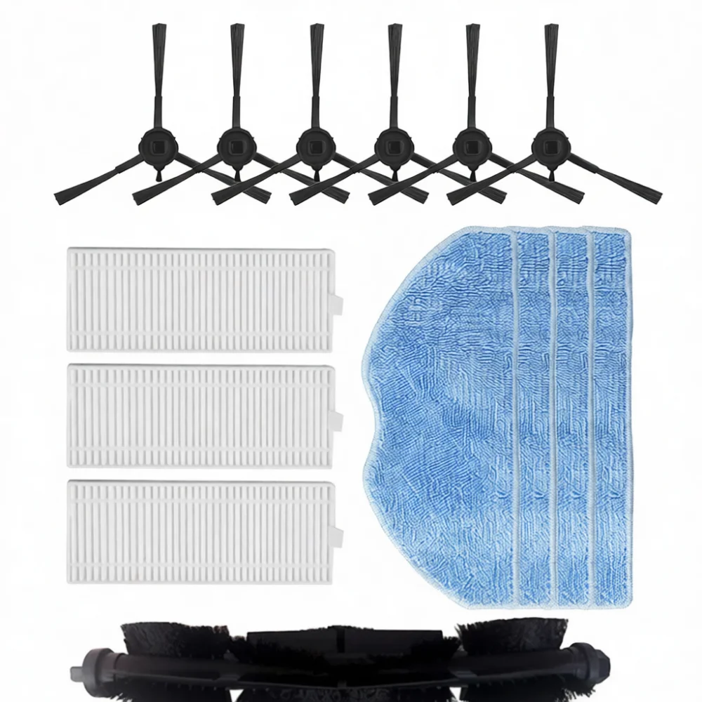 For LG R5 R580HK R580WK R585HKA R585WKA Vacuum Replacement Set Main Brush Side Brush Sweeper Household Cleaning Spare Parts