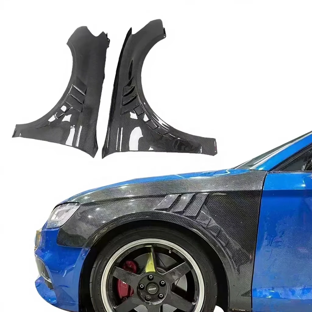 

Wholesale Customized Car Performance Black Car Front Side Real Carbon Fiber Fender for A3 S3 8V 2014-2020 Fender Upgrade