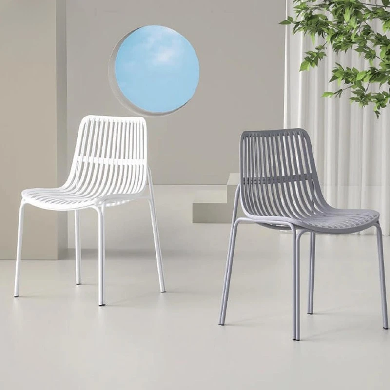 

Elegant Minimalist Outdoor Chair, Waterproof Patio Seat, Creative Nordic Single Lounge Chair for Home Balcony Outdoor Furniture