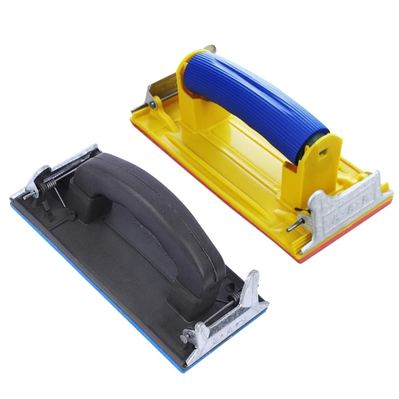 Manual Sander Sandpaper Holder Grinding Wall Woodworking Polishing Tool Sand Board Special Frame Sponge Seal Drop Shipping