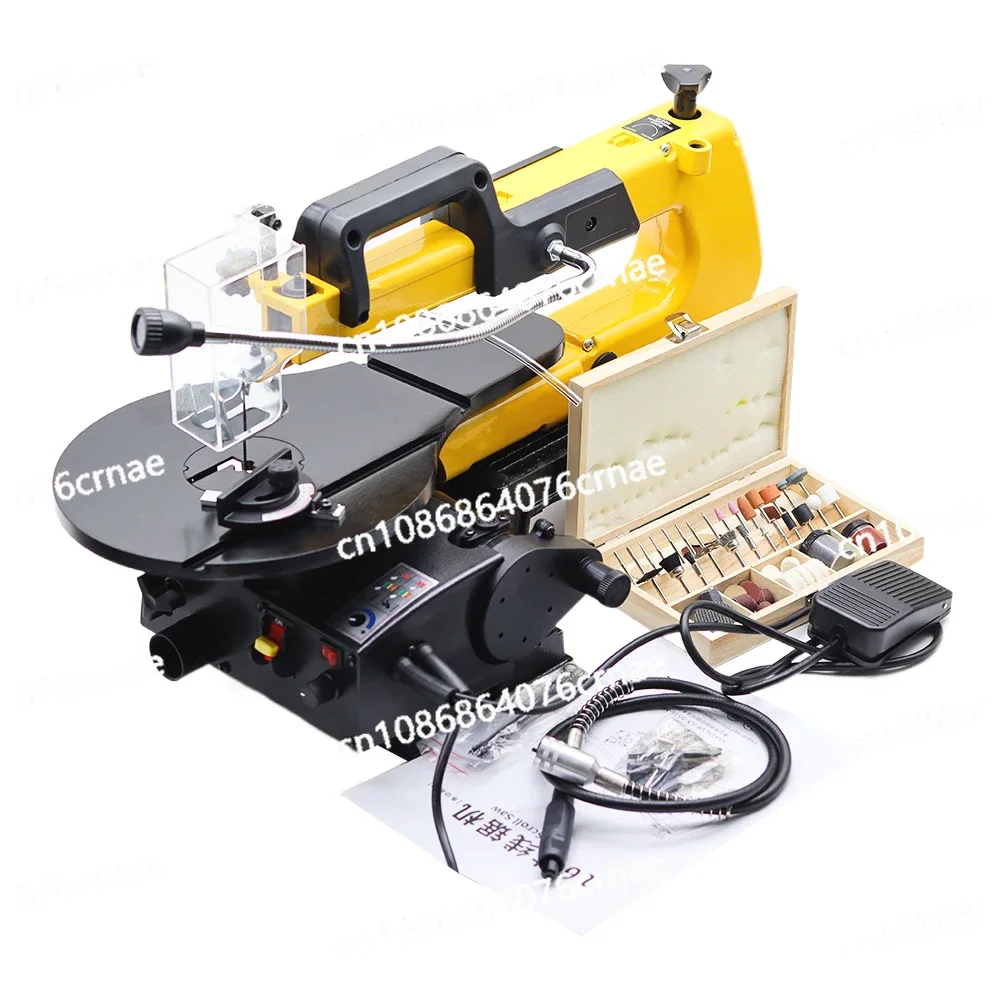 New Electric Jig Bench Woodworking Wire Wire Engraving Machine Speed Adjustable Cutting Machine Table Saw