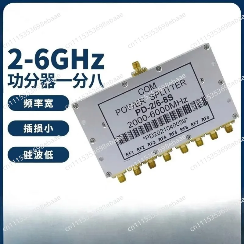 500 3000MHz 2.4GHz 8 Way SMA Power Divider Splitter WiFi RF Signal