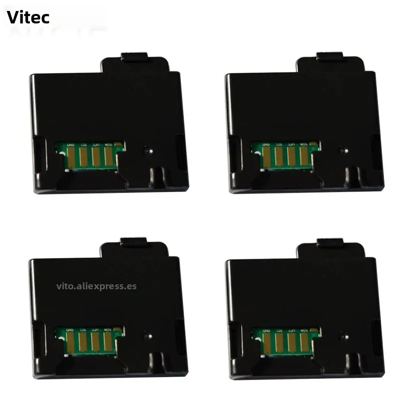 Soporte adaptador de tapa y Chip de tóner para Xerox Phaser 6000 6010 WorkCentre 6015 Reinicio 106R01634 106R01631 106R01632 106R01633