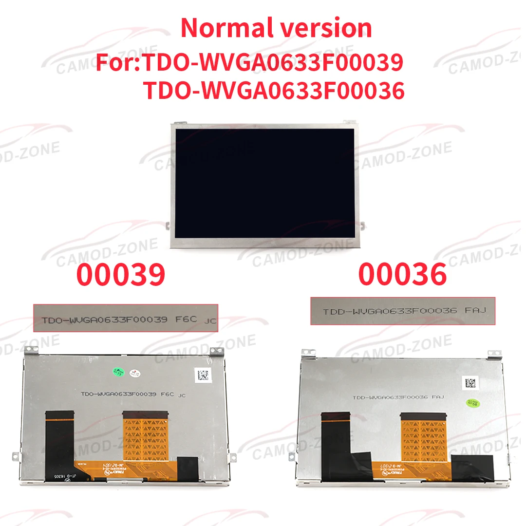 for VW MIB STD2 Touch Screen 6.5 inch for TDO-WVGA0633F00045 WVGA0633F00036 CD Player Navigation Radio 682 200 680 684 Car Radio