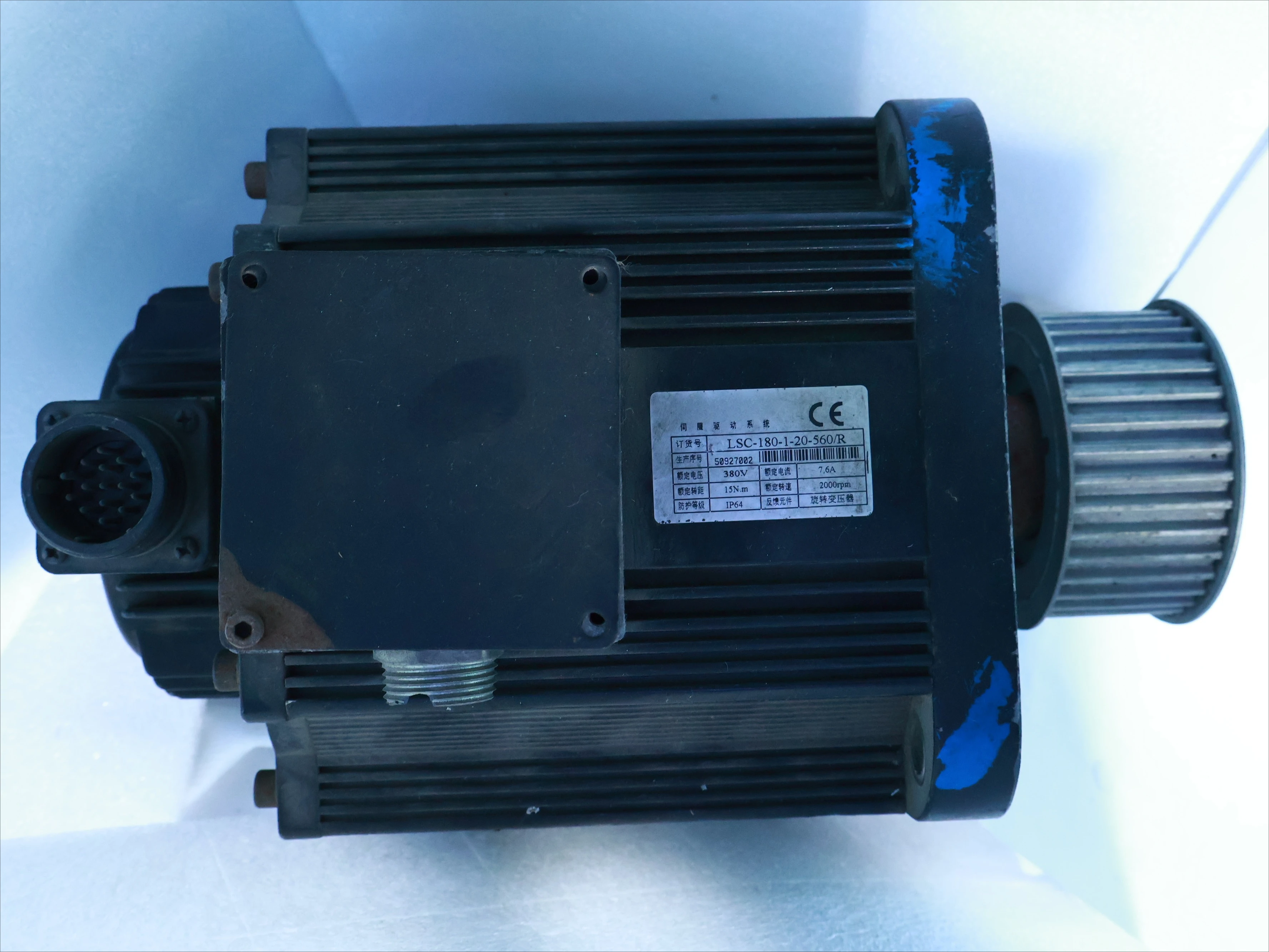 LCS-180-1-20-560/R For LUST LCS-180-1-20-560/R AC Used Servo Motor