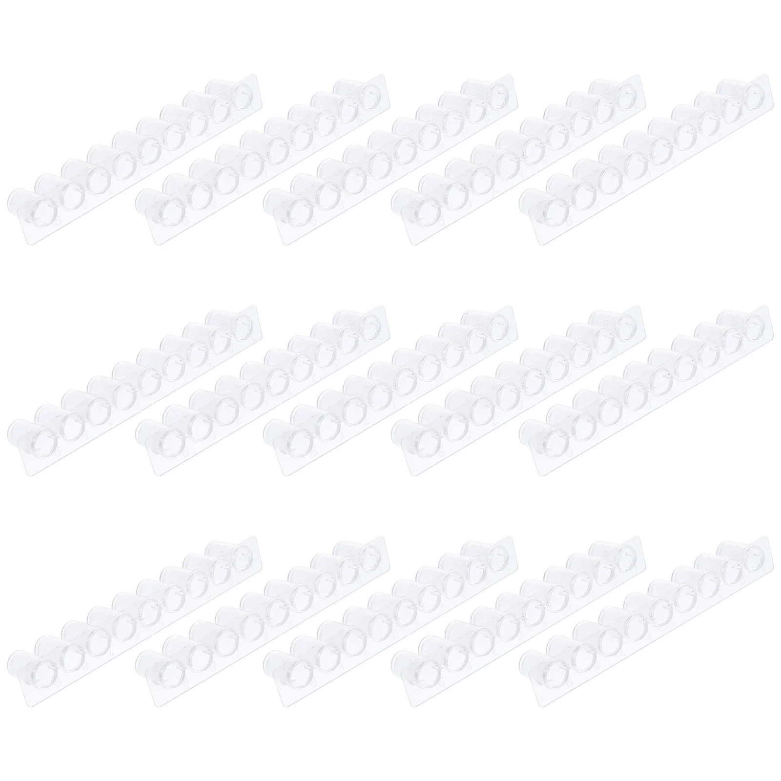 

15Pcs Reaction Plates Plastic Well Plates Laboratory Supplies Experiment Boards Multifunctional Reaction Gadget High Light