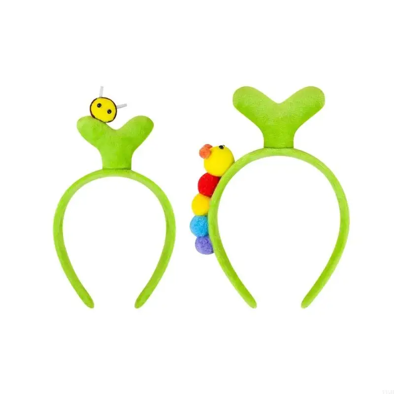 

Soft Fabric Headbands Stylish Leaf Cartoon For Costume Photography Outfits