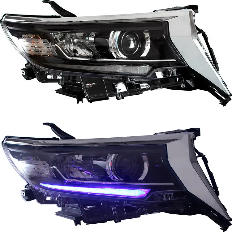 For F157 Wholesale LED Headlights Sequential Front Lights for Toyota Prado Land Cruiser  2015
