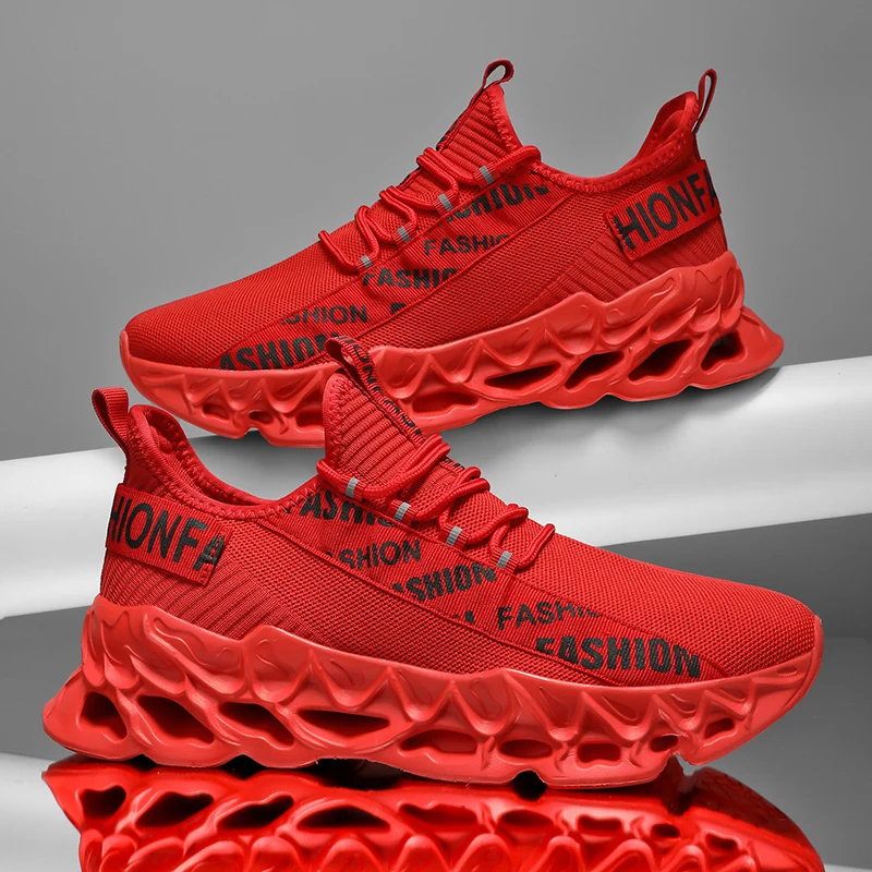 

Мужские кроссовки, модные легкие дышащие повседневные кроссовки на шнуровке, мужские повседневные утренние кроссовки для фитнеса, удобная сетчатая прогулочная обувь